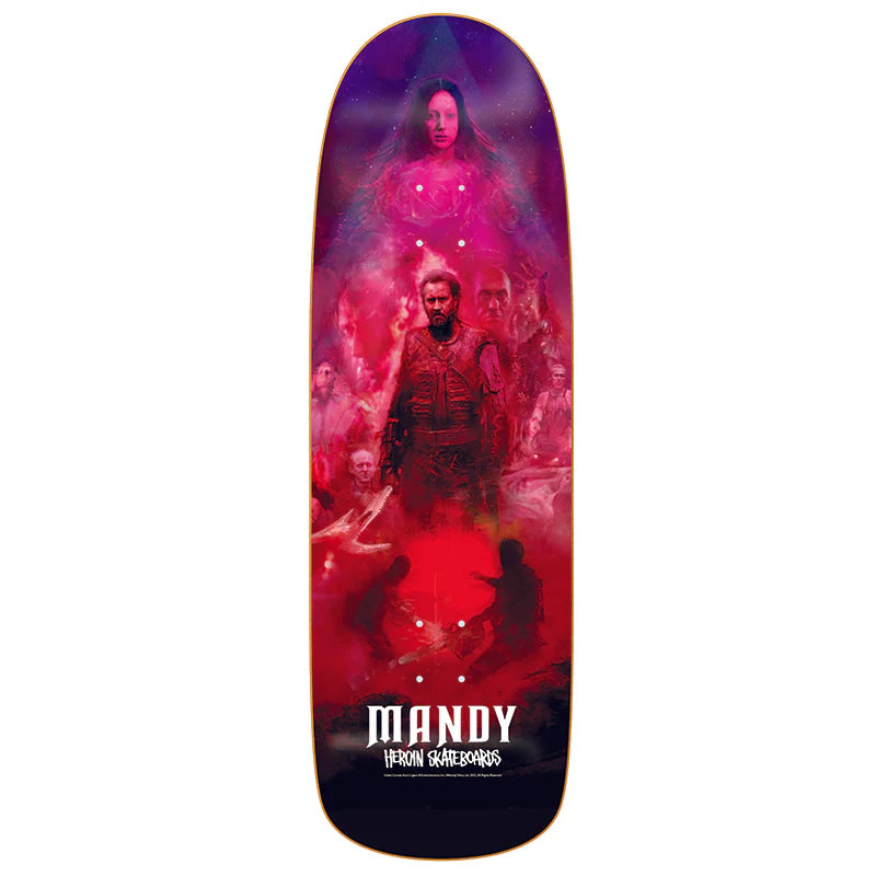 Heroin Skateboards ‘Mandy – Poster’ 9.6″ Deck
