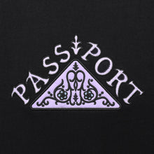 Load image into Gallery viewer, Pass~Port Manuscript Tee (Black)
