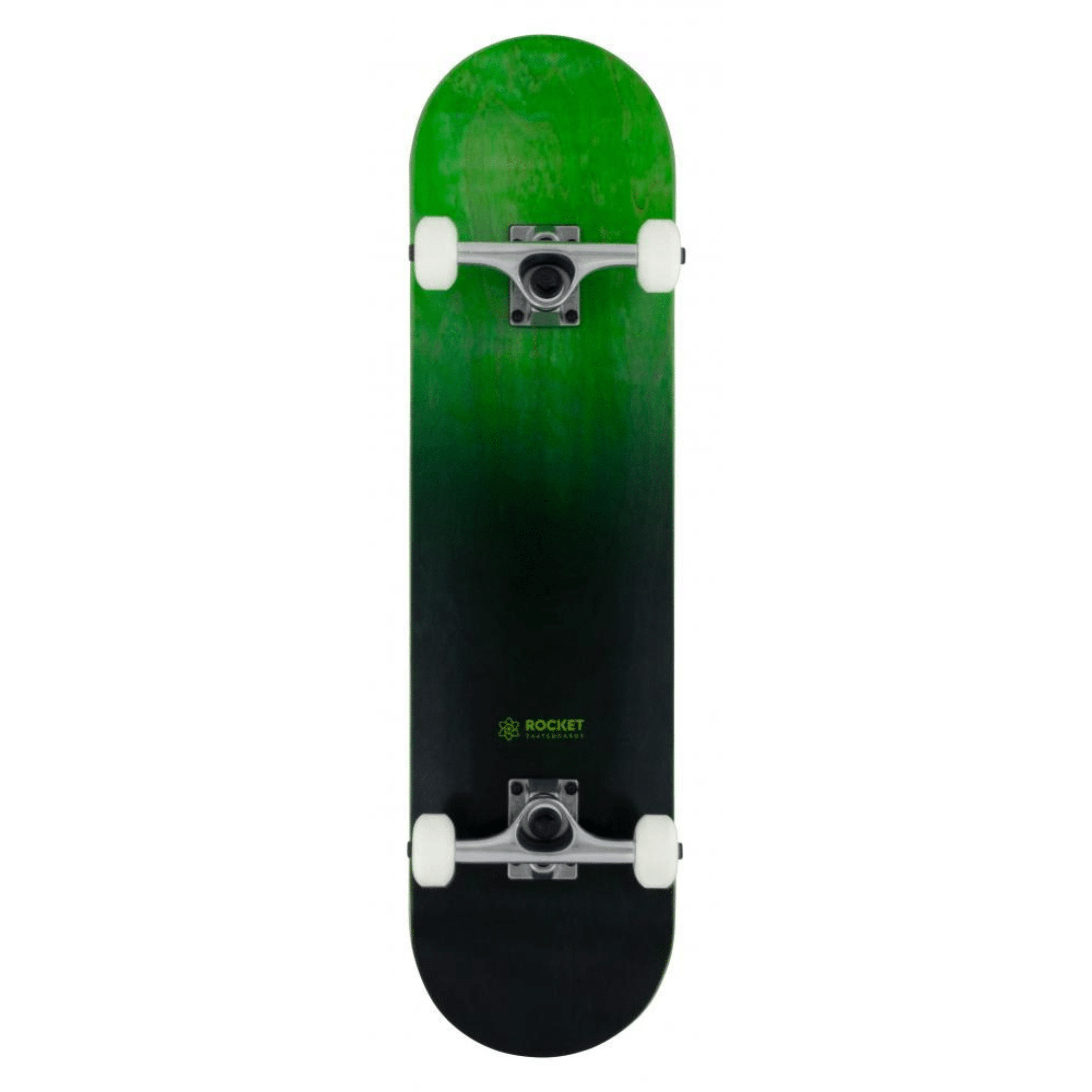 Rocket Double Dipped Complete Skateboard 8 Black Green