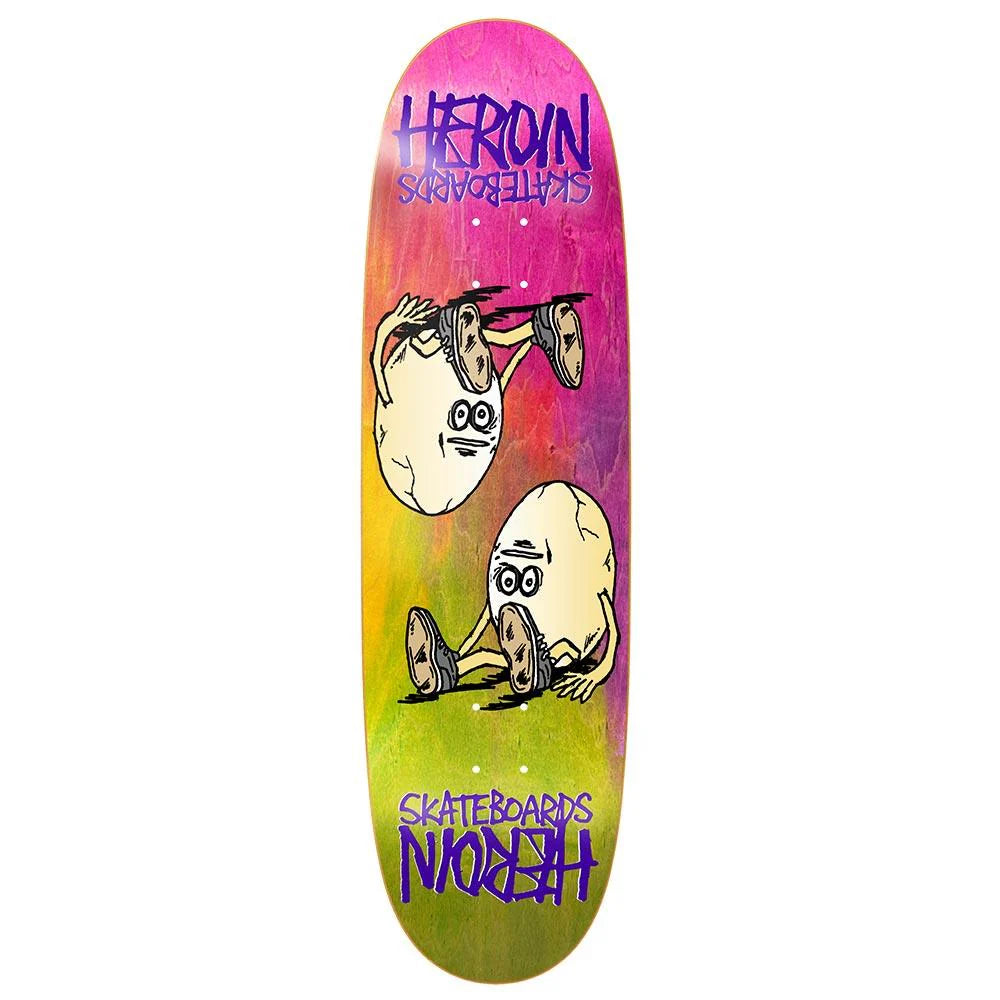 Heroin Skateboards 'Egg Rainbow' 8.75" Symmetrical Egg