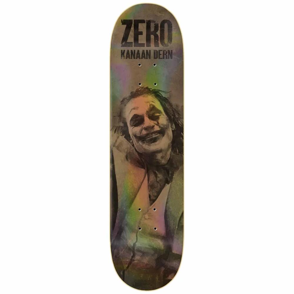 Zero Skateboard Deck Joker Kanaan Dern Bronze Iridescent 8.5" Brown