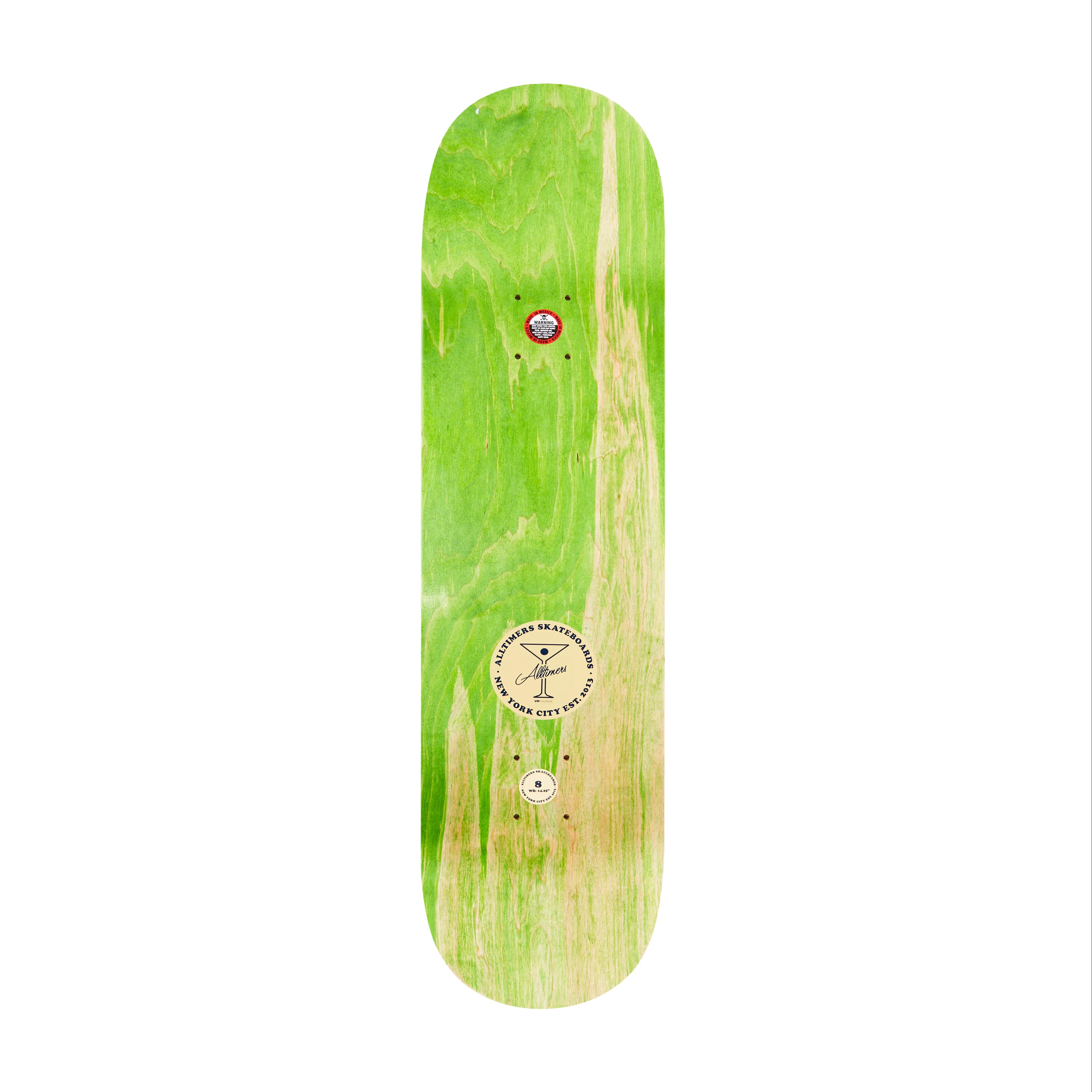 Alltimers Skateboard Deck Open Sesame E-Man 8.25"
