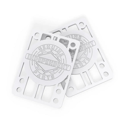Independent Genuine Parts Riser Pads 1/8 inch White