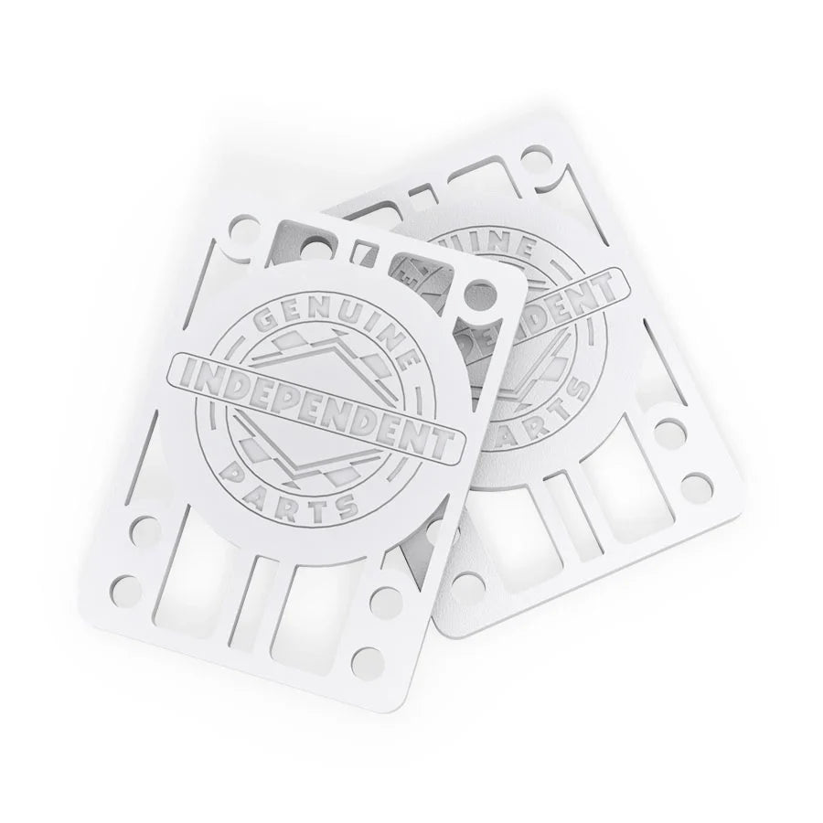 Independent Genuine Parts Riser Pads 1/8 inch White