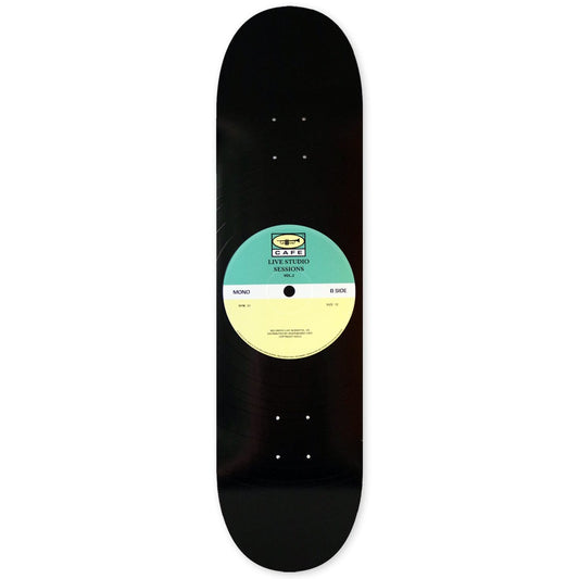 45 Deck (Teal/Cream) Skateboard Cafe - 8"