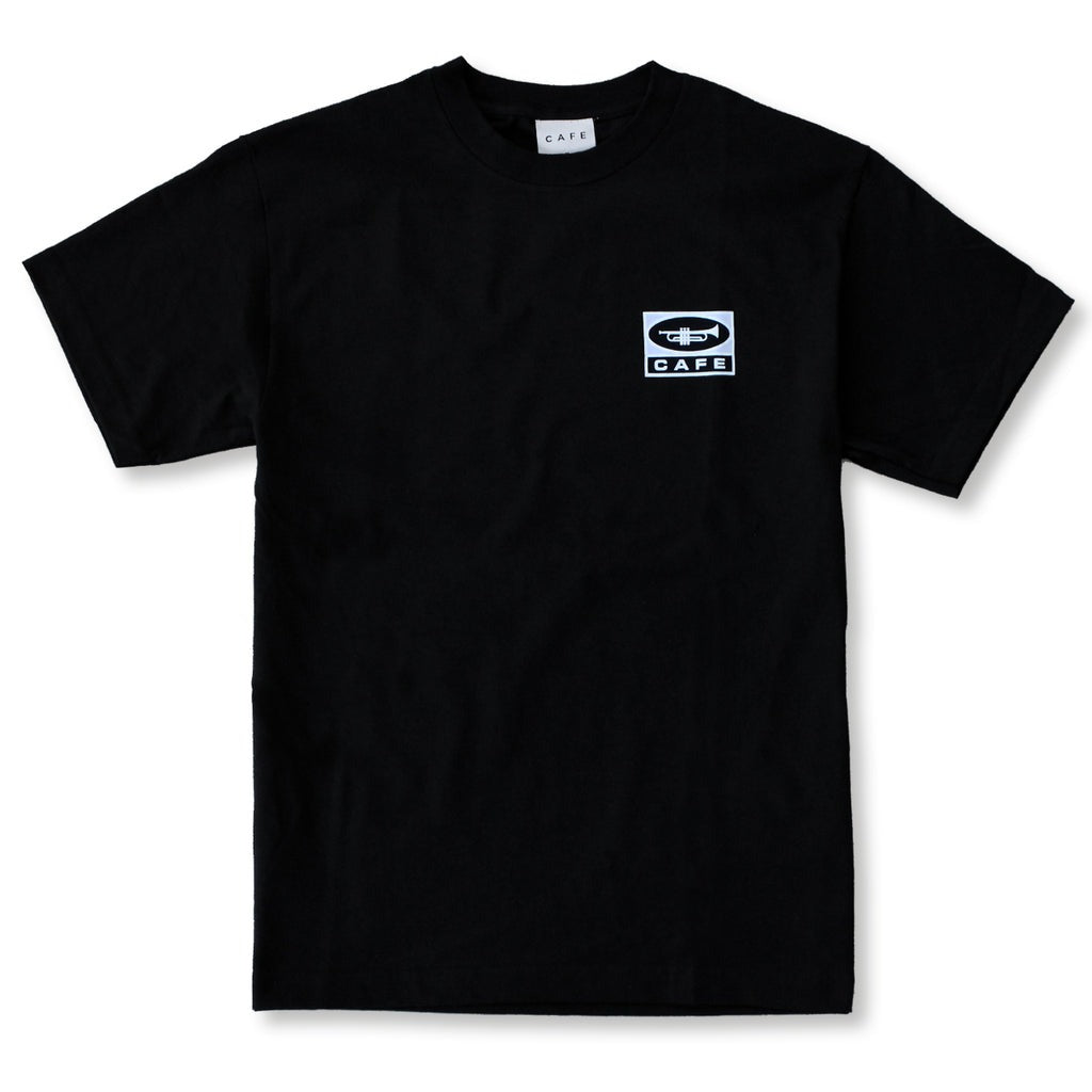 45 Tee (Black) Skateboard Cafe