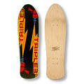 Triple 3 Ray Gun Retro Cola Shape 10.00" Skate Deck