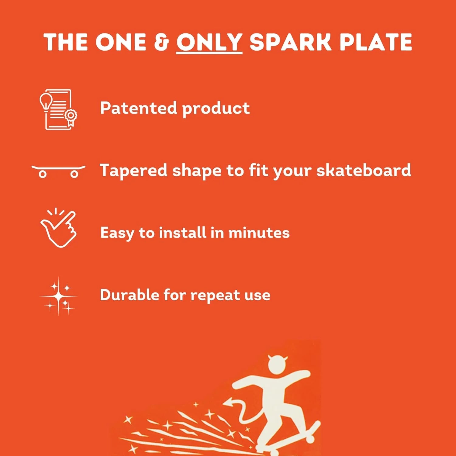Tail Devil Spark Plate