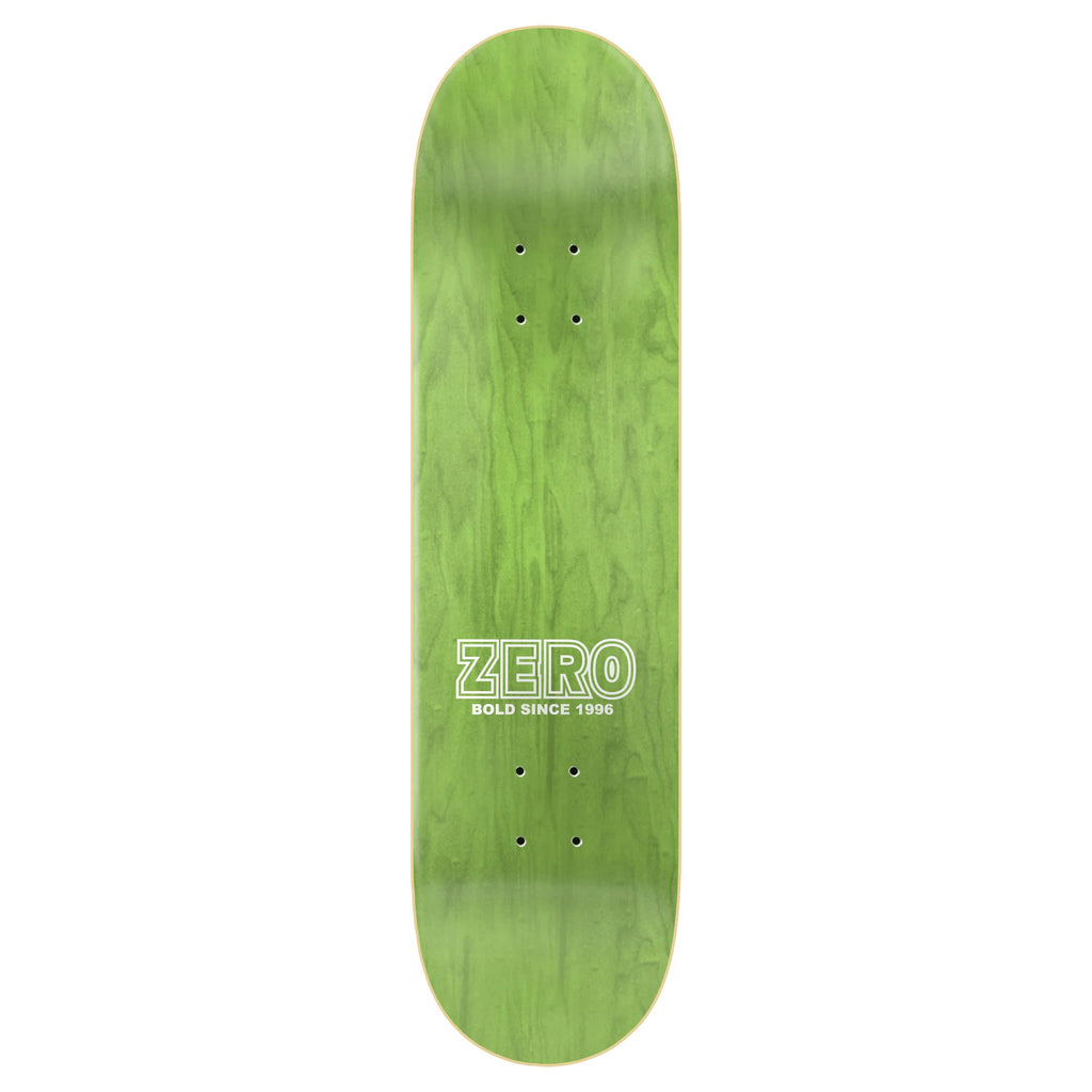 Zero Skateboard Deck Bold Iridescent Dane Burman 8.5"