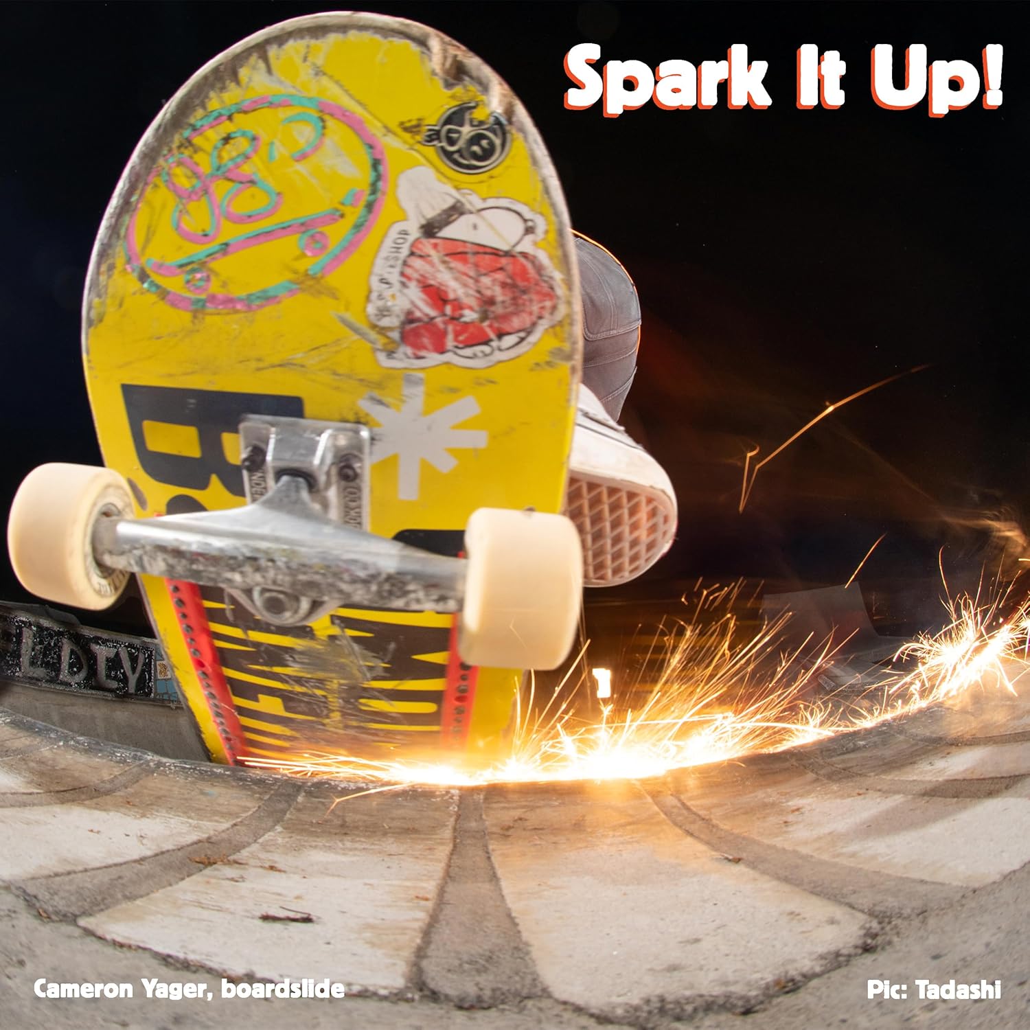 Rail Devils Sparking Skateboard Rails