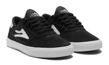 Load image into Gallery viewer, Lakai Cambridge Kids Skate Shoes - Black/White Suede
