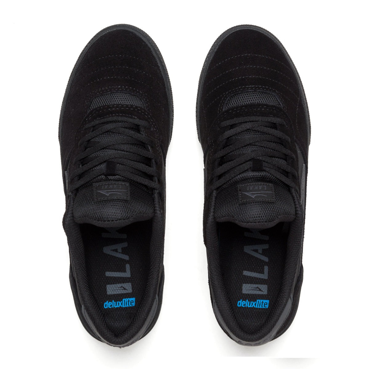 Lakai Cambridge Skate Shoes - Black/Reflective