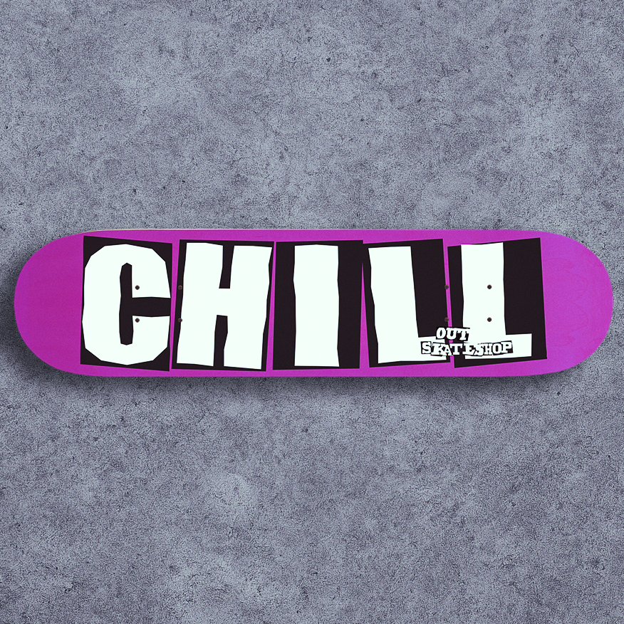 'Chiller' C.O.S.S Deck 001 - *Pre Order* - Various Sizes
