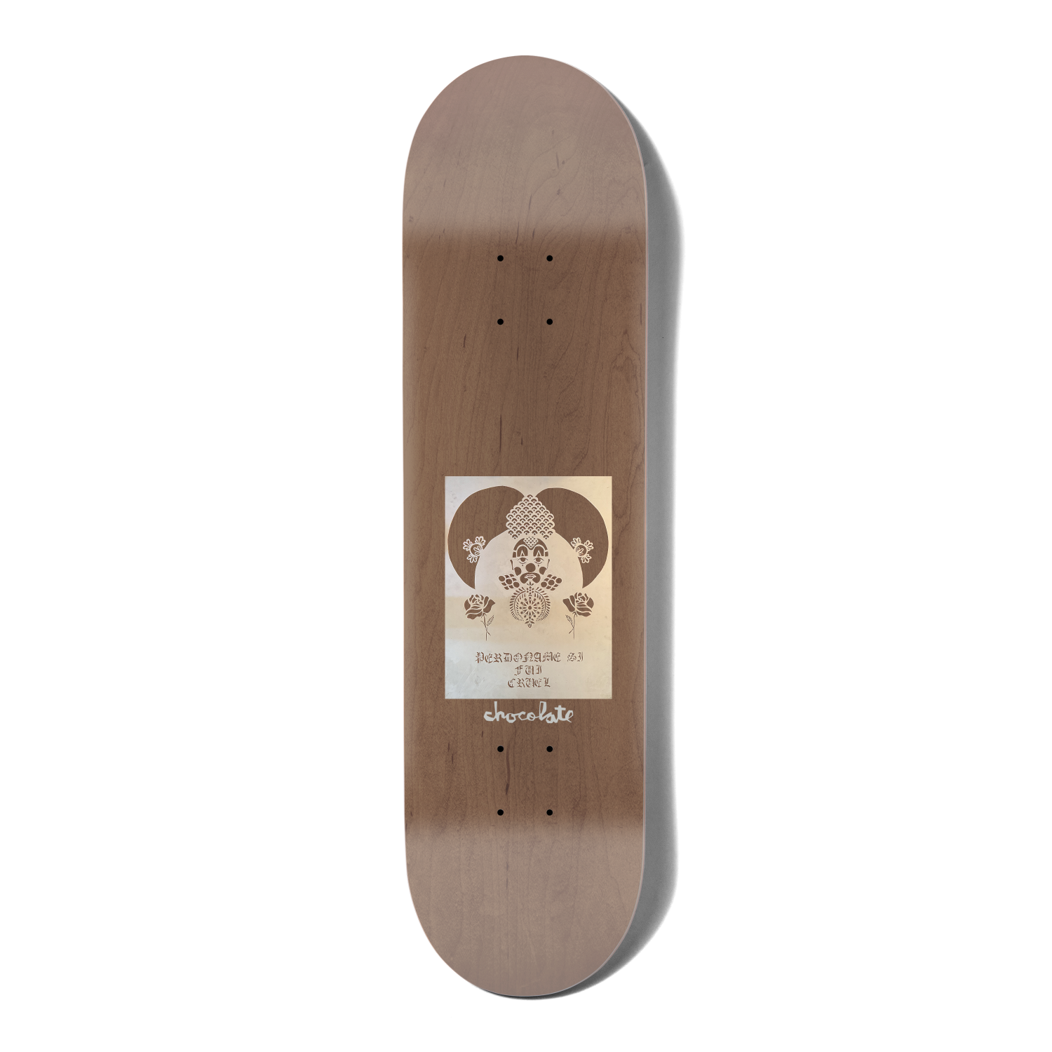 Chocolate Skateboard Deck Perdona Me James Capps 8.3" - Brown (2)
