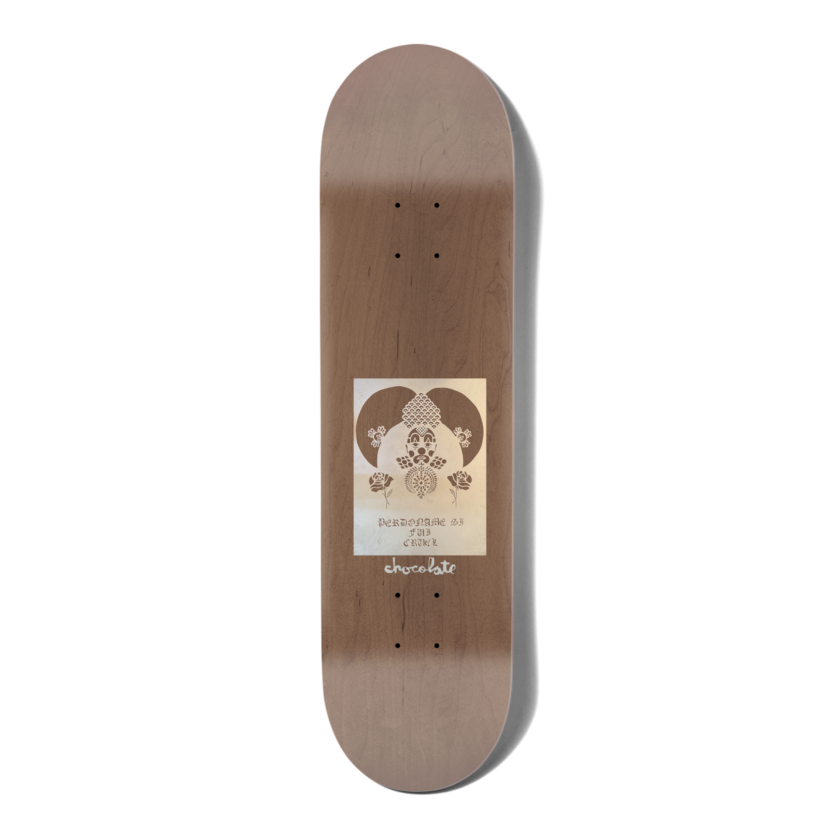 Chocolate Skateboard Deck Perdona Me James Capps 8.3" - Brown (2)