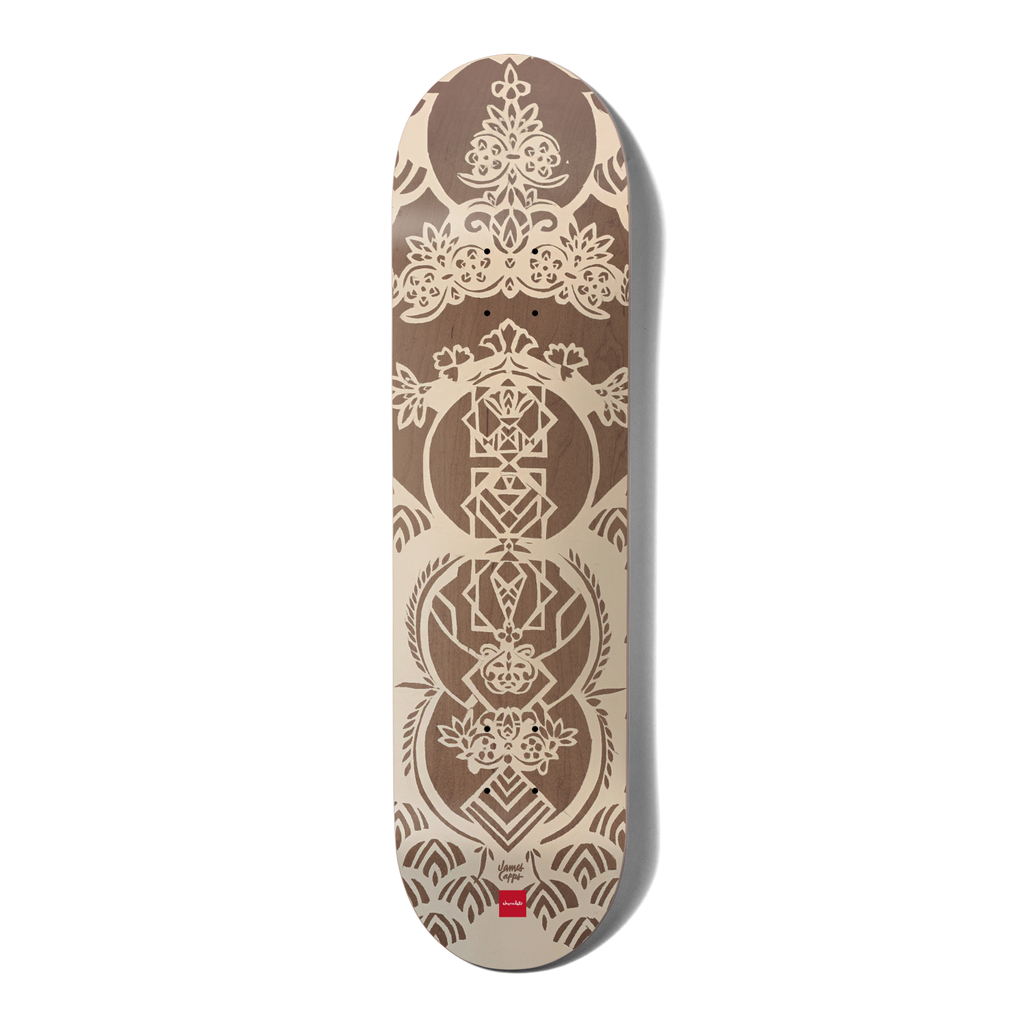 Chocolate Skateboard Deck Perdona Me James Capps 8.3" - Brown