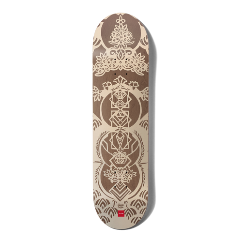 Chocolate Skateboard Deck Perdona Me James Capps 8.3" - Brown