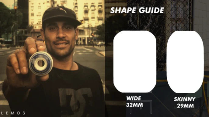 Crupie x ODB Lemos Wide Shape Skateboard Wheels 51mm