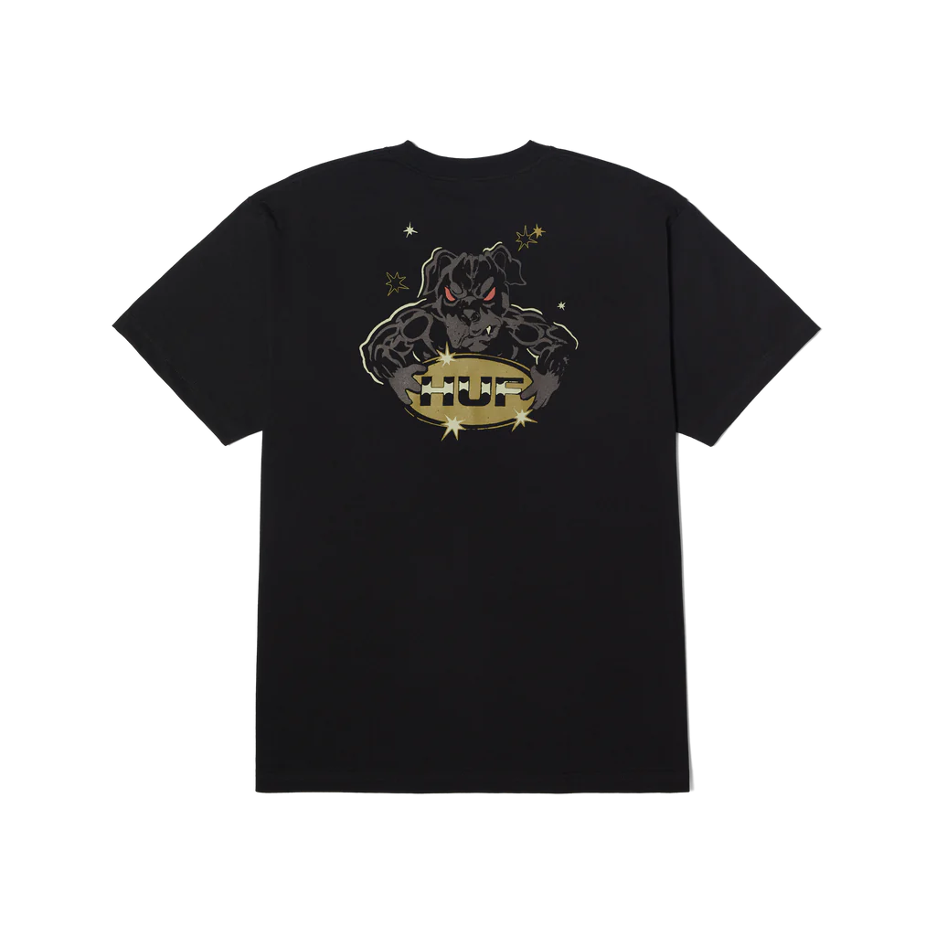 HUF Dawg S/S Tee (Black)