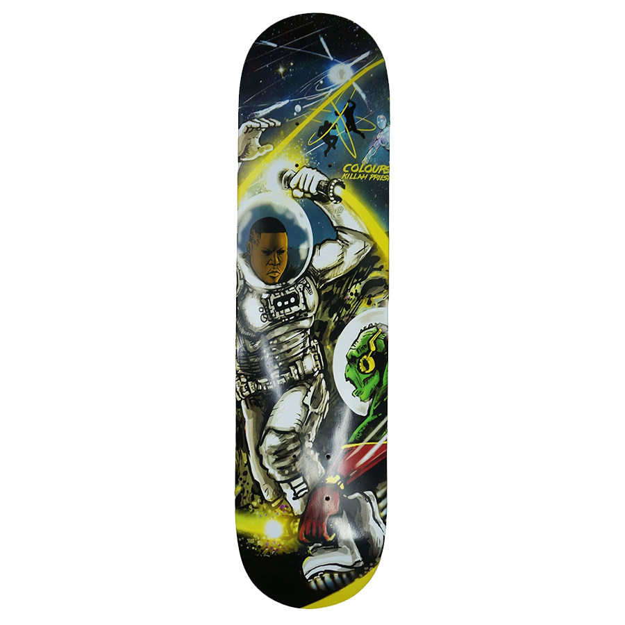 Colours Skateboard Deck Killah Priest Planet of the Gods 8.15"