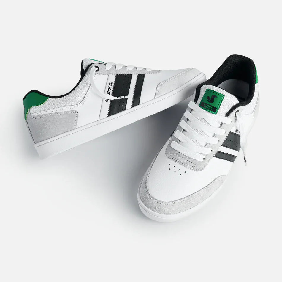 DVS Milan ST White Black Green