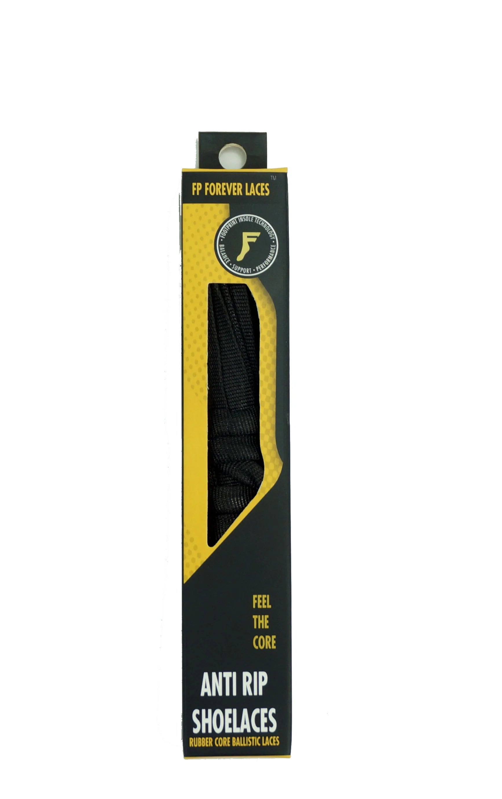 Footprint Flat Forever Laces Black