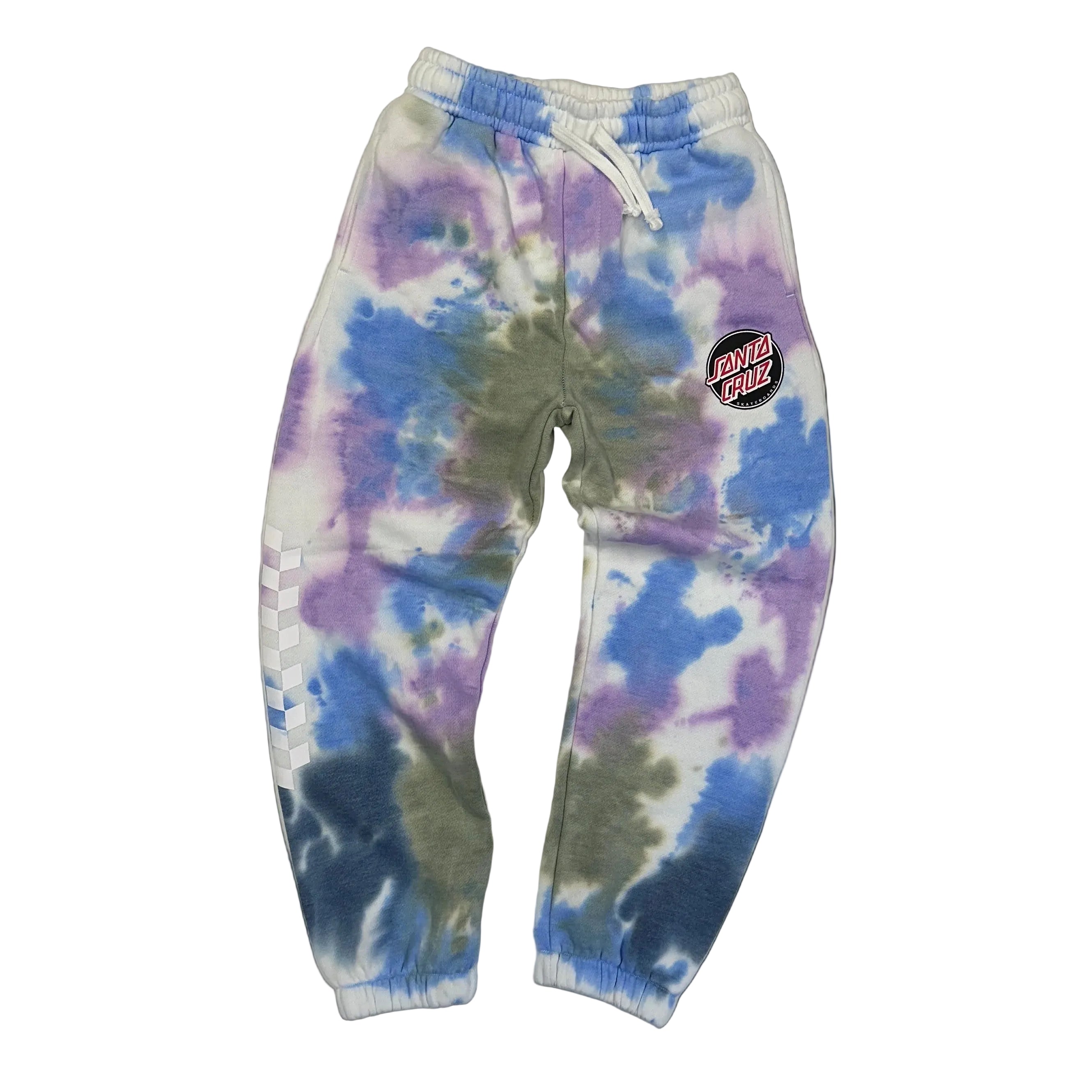 Santa Cruz Youth Pants Youth Optical Check Sweatpants Ferris Wheel