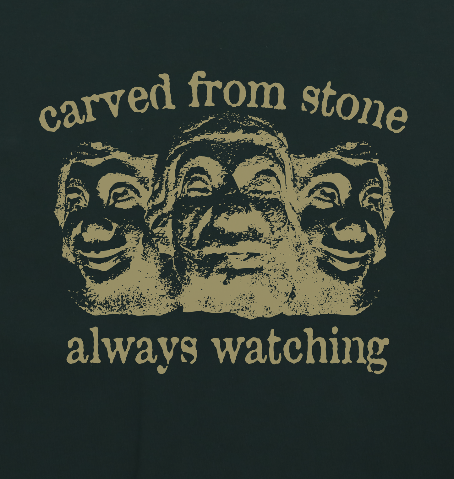 C.O.S.S - Carved From Stone T-Shirt - Forest Green