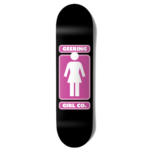 Girl Skateboard Deck 93 Til Breana Geering 8" - Black