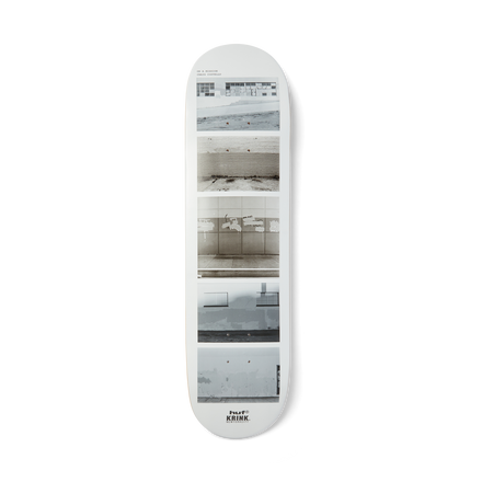 HUF x Krink Skate Deck White 8.25
