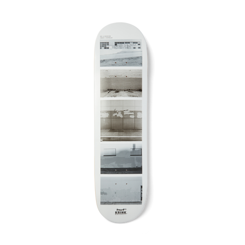 HUF x Krink Skate Deck White 8.25