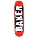 Baker Brand Logo White Deck - 8"