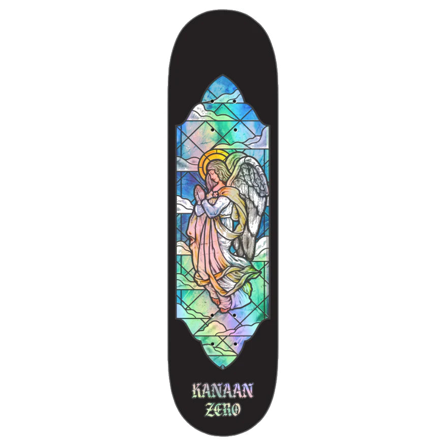 Zero Skateboard Deck Stained Glass Kanaan Dern 8.375"