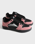 Lakai Telford Skate Shoes Joslin Rose White Black