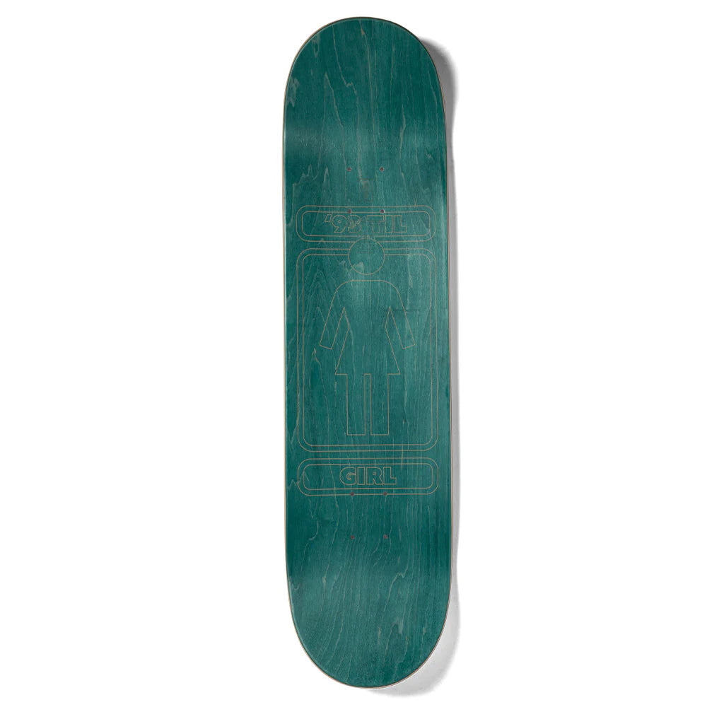 Girl Skateboard Deck 93 Til Khaki Sean Malto 8.5" Twintip