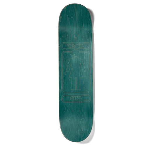Girl Skateboard Deck 93 Til Khaki Sean Malto 8.5" Twintip