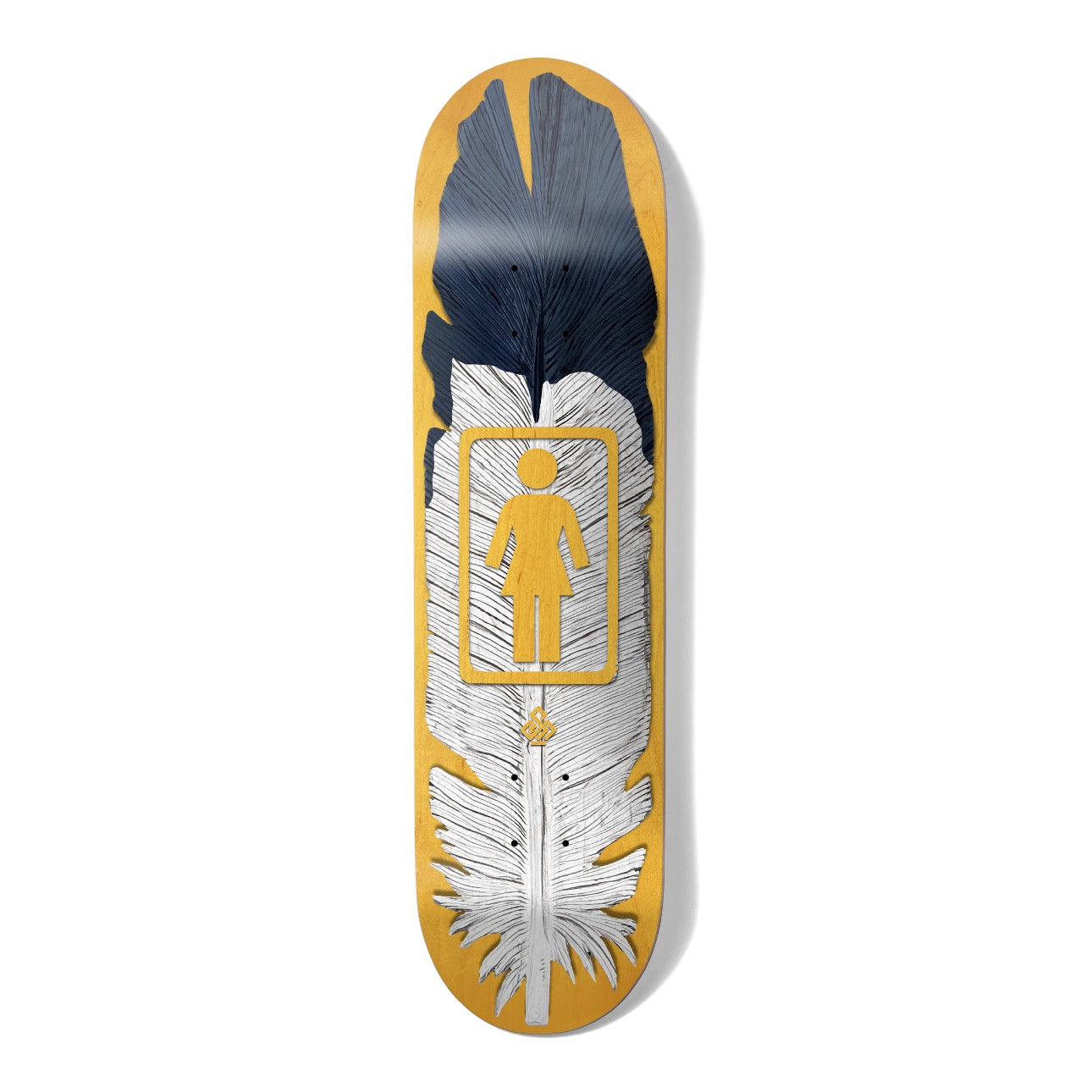 Girl Skateboard Deck Saiz Feather Cory Kennedy 8.375