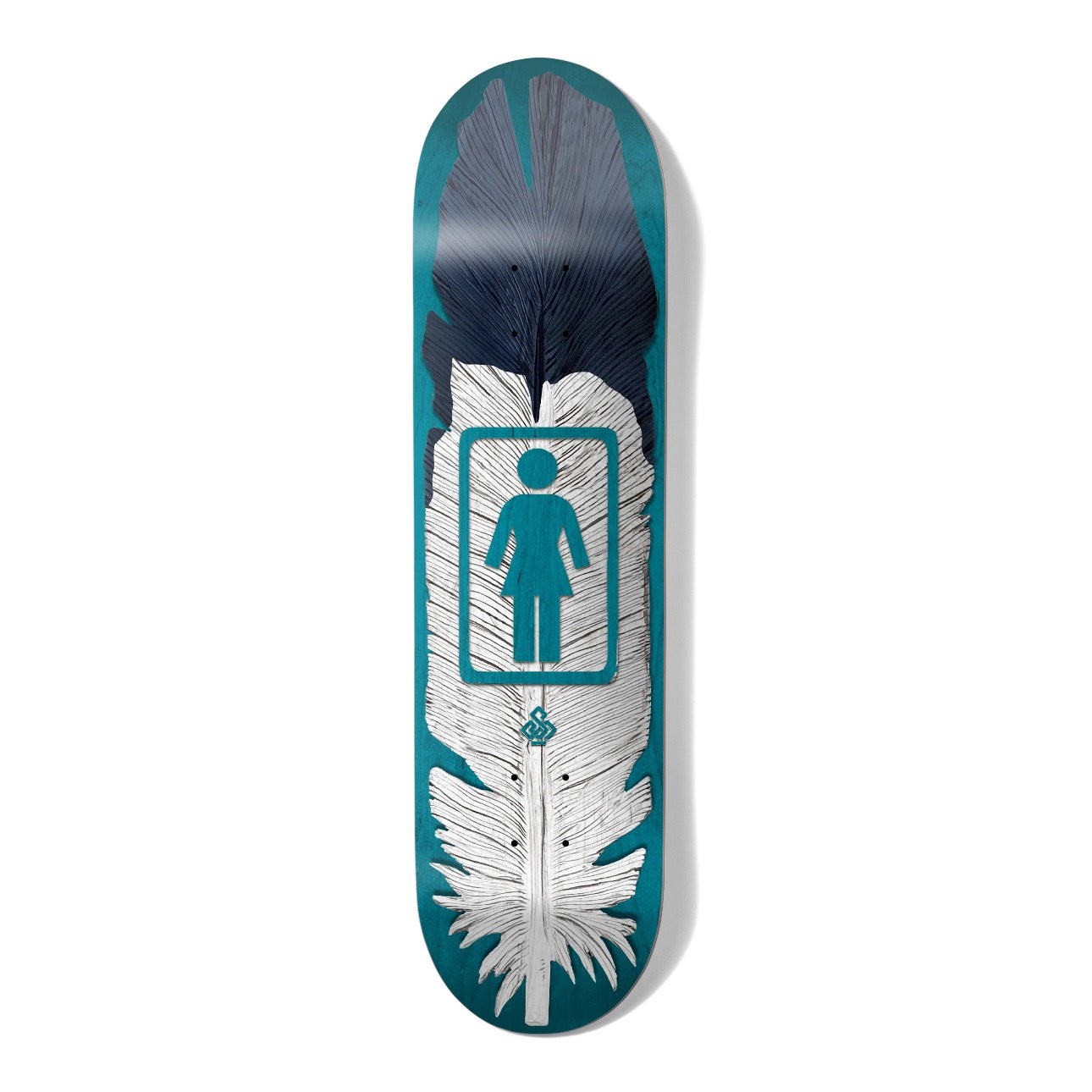 Girl Skateboard Deck Saiz Feather Cory Kennedy 8.5"