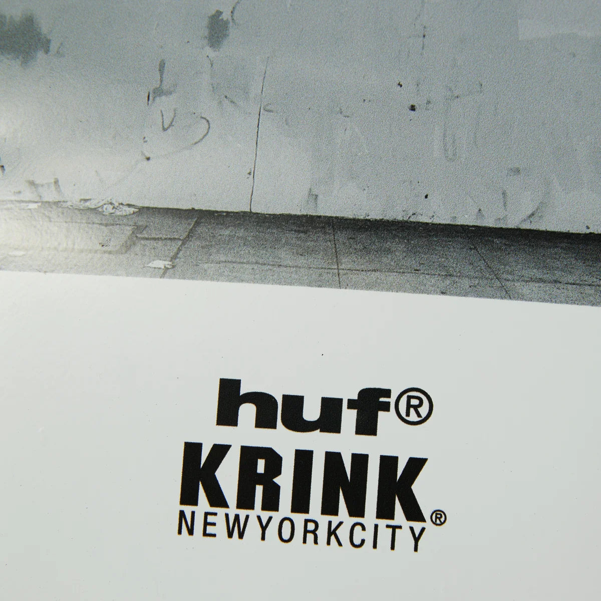 HUF x Krink Skate Deck 8.25" - White