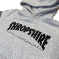 C.O.S.S Skateshire Outlined Heavy Boxy Hood - Grey