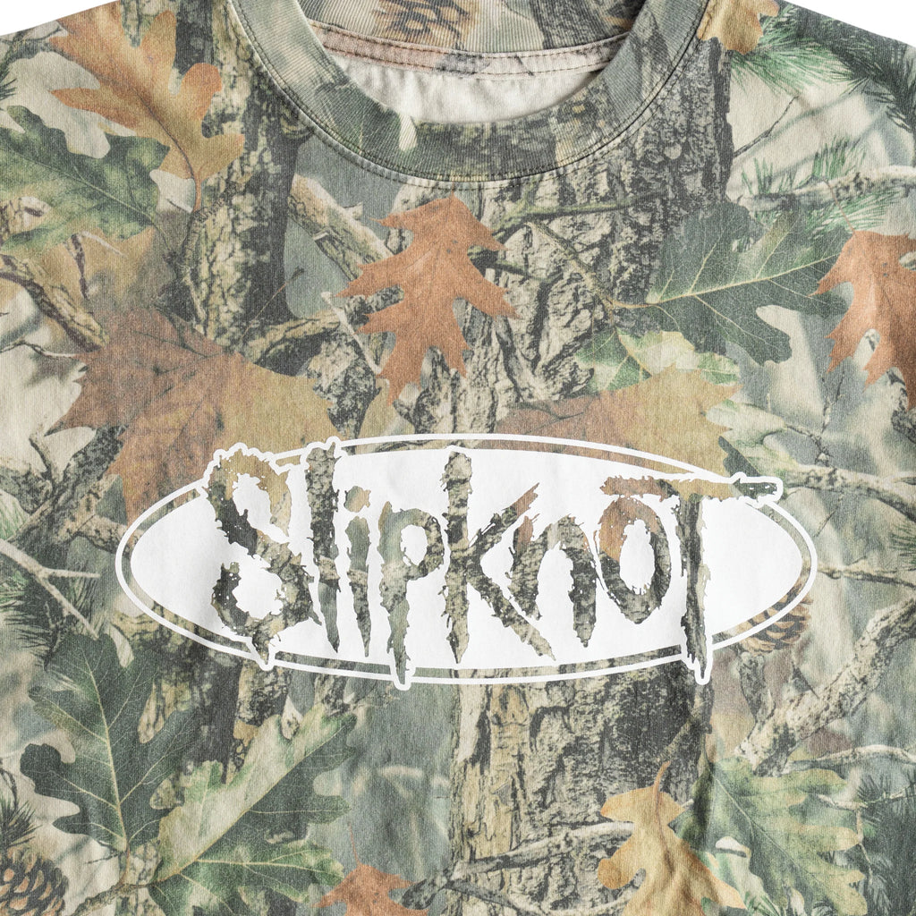 Slipknot x Welcome Oval Logo Boxy Camo Tee