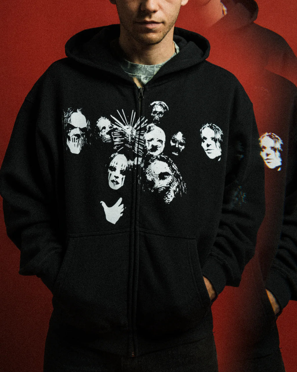 Slipknot x Welcome Nonagram Hoodie (Black)