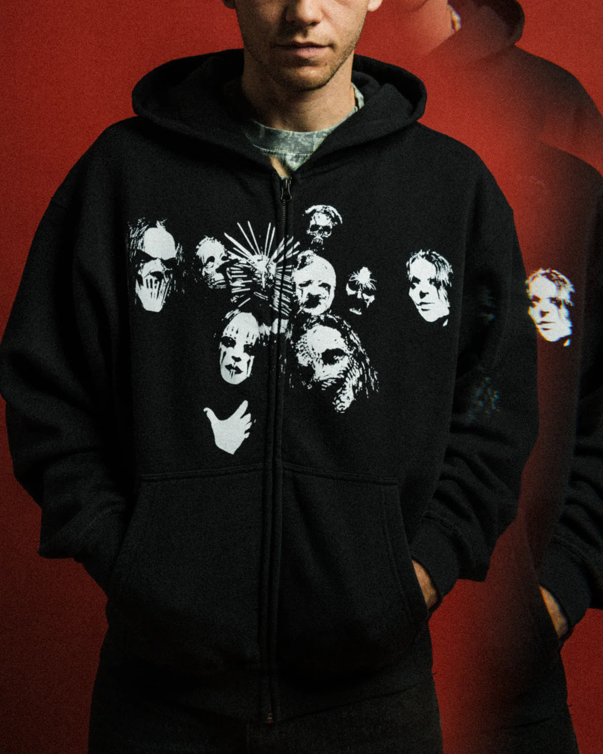 Slipknot x Welcome Nonagram Hoodie (Black)
