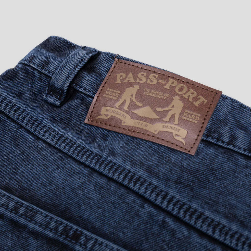 Pass~Port Workers Club Jean (Over-Dye Navy)