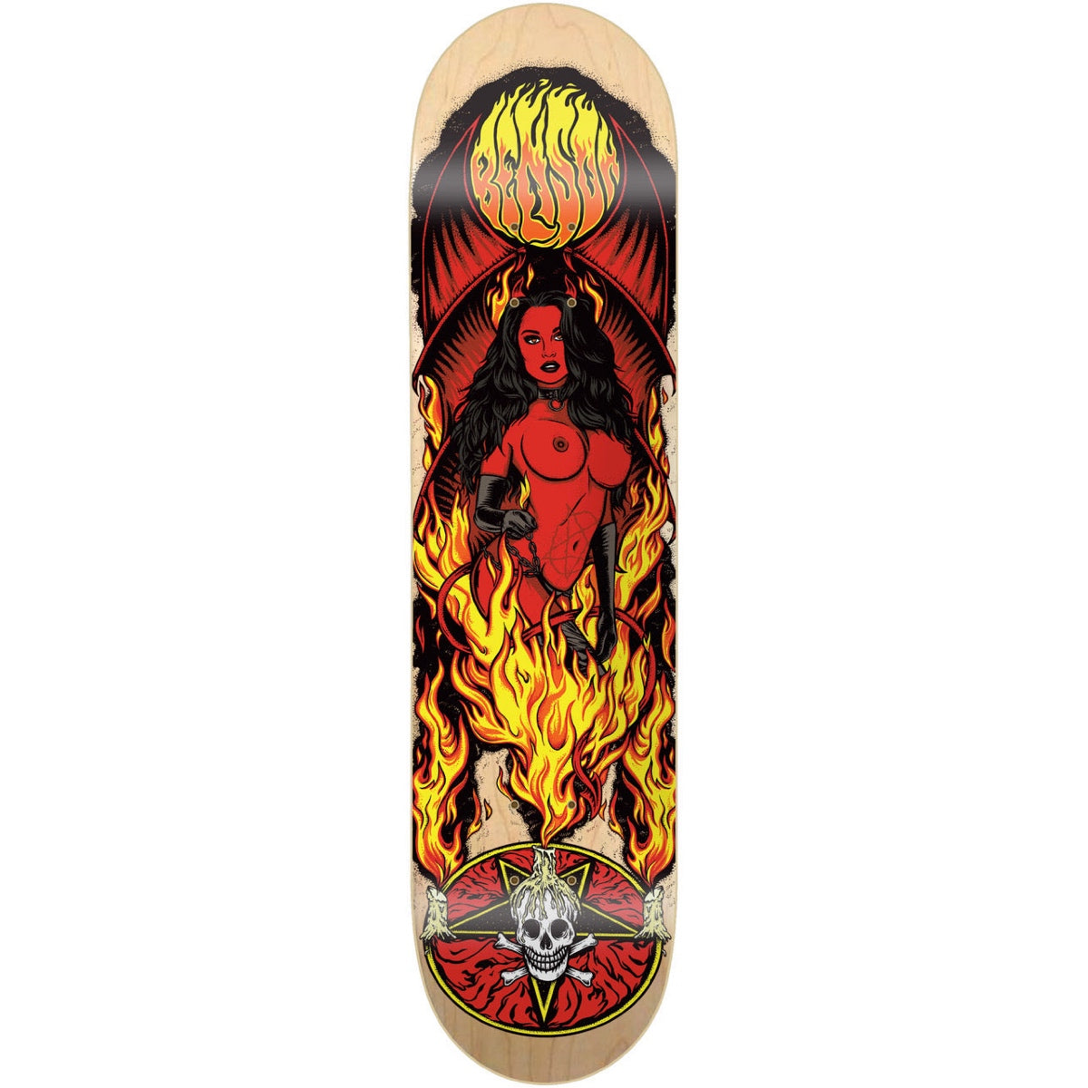 BENSON DEVIL WOMAN II Death Skateboards