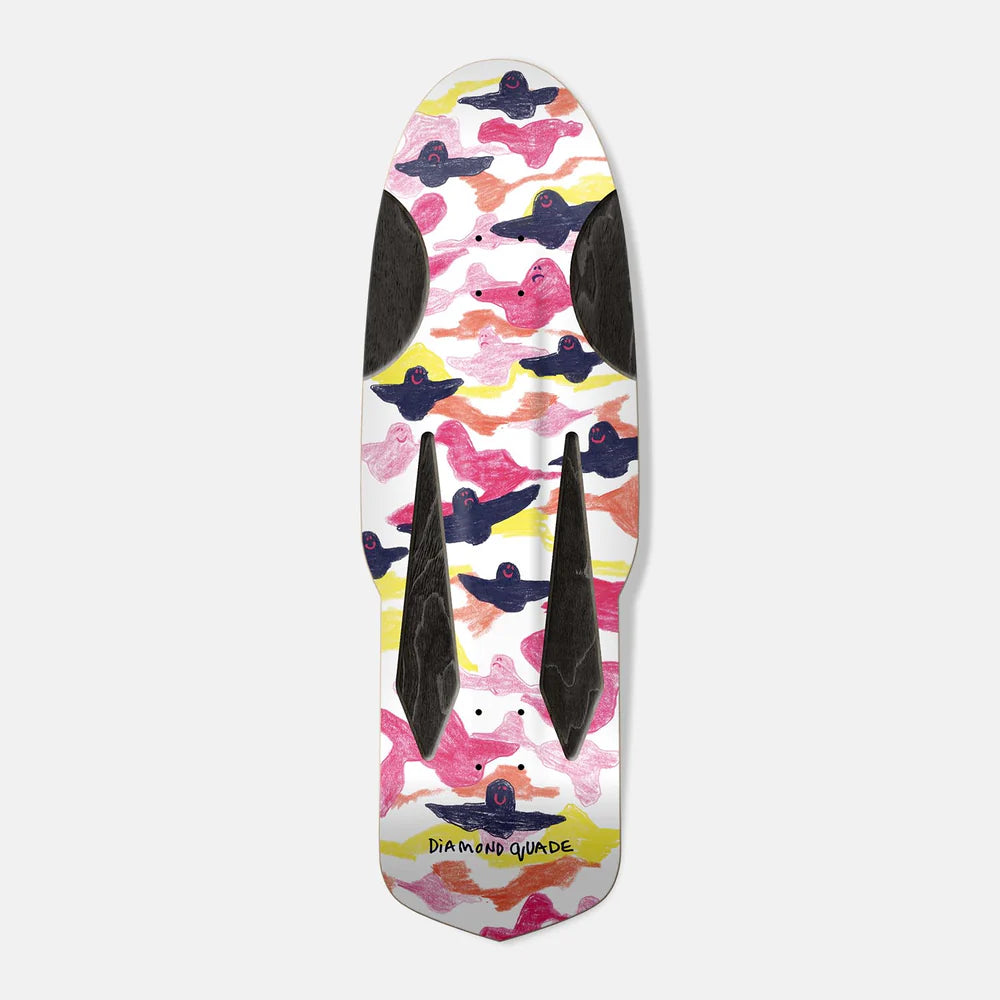 KROOKED SKATEBOARDS - 10.75" DIAMOND BEAMER DECK - SKATE SHOP DAY