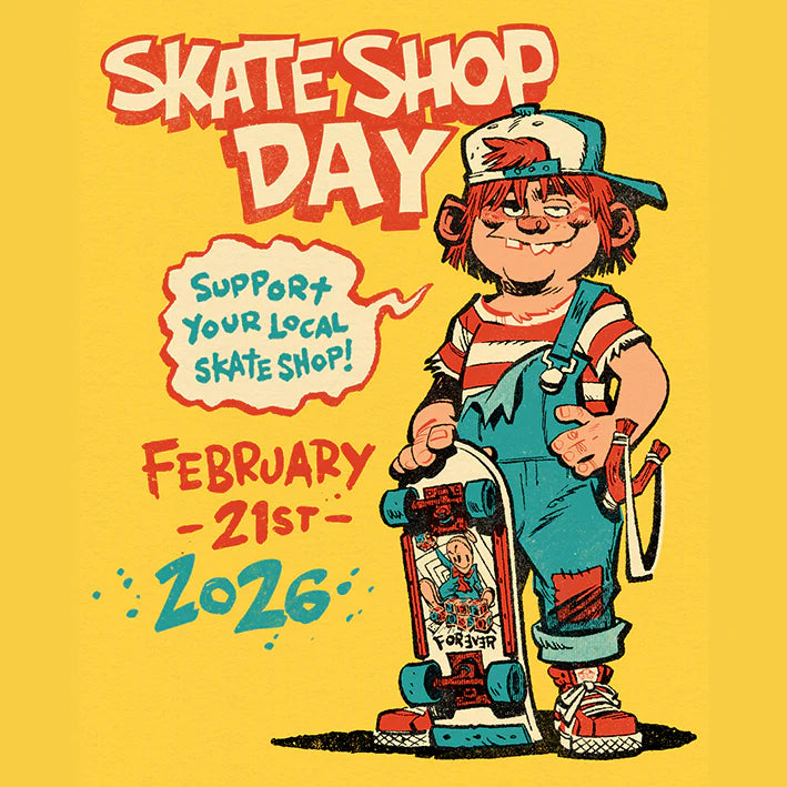 KROOKED SKATEBOARDS - 10.75" DIAMOND BEAMER DECK - SKATE SHOP DAY