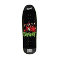 WELCOME X SLIPKNOT 9.67 SELF-TITLED SKATEBOARD DECK BLACK / GREEN DIP