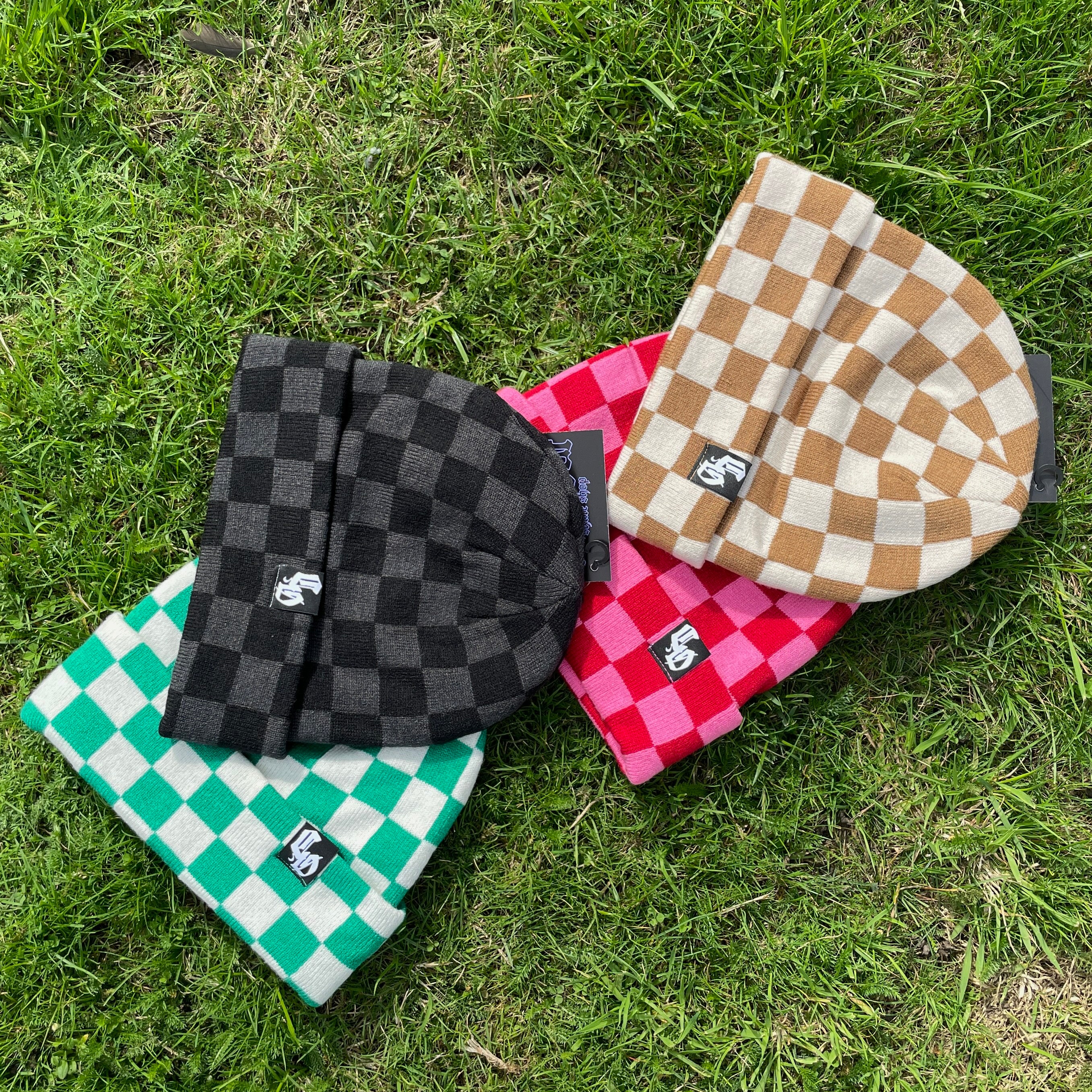C.O.S.S Checkerboard Beanie