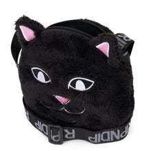 Load image into Gallery viewer, RIPNDIP Lord Jermal Sherpa Crossbody Bag  (Black)
